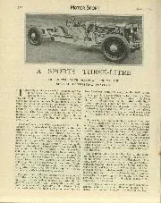 A SPORTS THREE-LITRE - Left