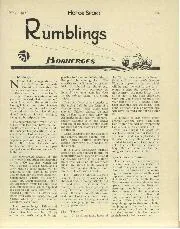 Rumblings Boanerges, May 1932 - Left