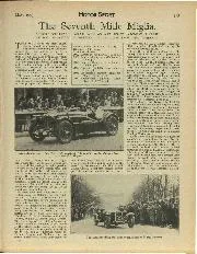 The Seventh Mille Miglia. - Left