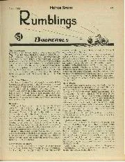 Rumblings BOANERGES, May 1933 - Left