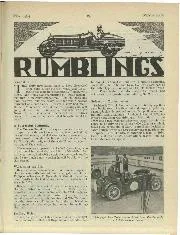 RUMBLINGS, May 1934 - Left