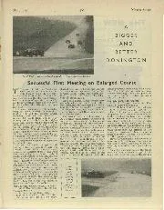 Successful First Meeting on Enlarged Course - Left