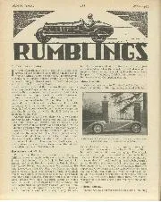 RUMBLINGS, May 1935 - Left