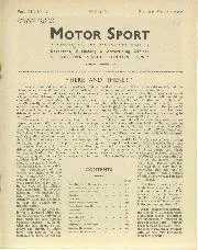 CONTENTS, May 1936 - Left