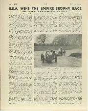 E.R.A. WINS THE EMPIRE TROPHY RACE - Left