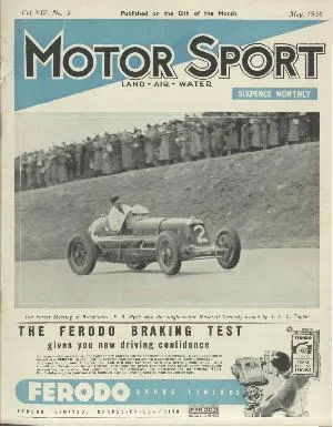 Cover image for May 1938
