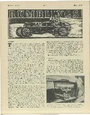 Rumblings, May 1941 - Left
