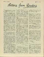 Letters from readers, May 1941 - Left