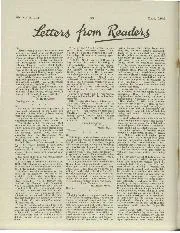 Letters from readers, May 1943 - Left