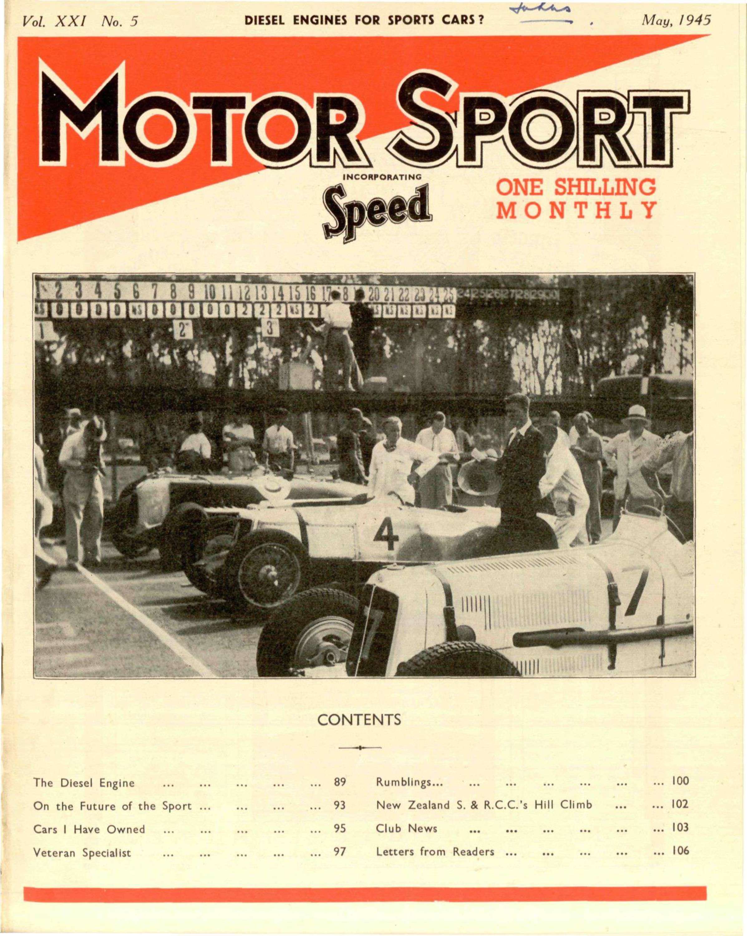 Cover image for May 1945