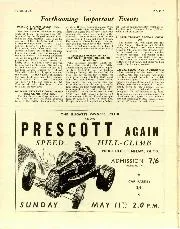 Forthcoming Important Events - Left