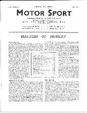 CONTENTS, May 1951 - Left