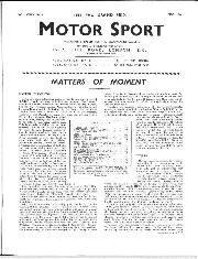 Matters of moment, May 1953 - Left