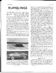 Rumblings, May 1953 - Left