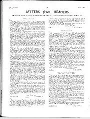 Letters From Readers, May 1954 - Left