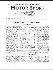 Matters Of Moment, May 1956 - Left