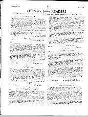 Letters From Readers, May 1957 - Left