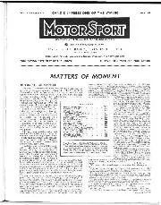 MATTERS OF MOMENT, May 1962 - Left