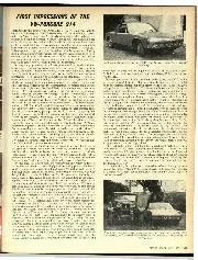 FIRST IMPRESSIONS OF THE VW-PORSCHE 914 - Left