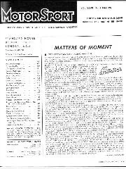 Matters of moment, May 1971 - Left