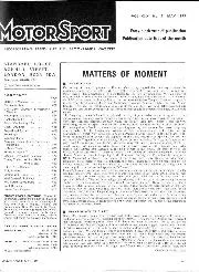 Matters of moment, May 1973 - Left