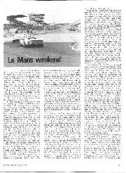 Le Mans weekend - Left