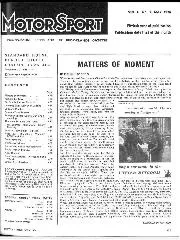 Matters of moment, May 1974 - Left