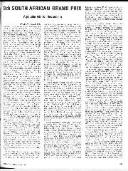 1974 South African Grand Prix race report - Left