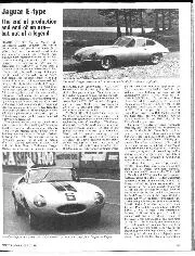 Jaguar E-type The end of production and end of an era - but not of a legend. - Left