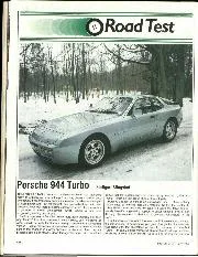 Road test - Porsche 944 Turbo- Stuttgard Slingshot - Left