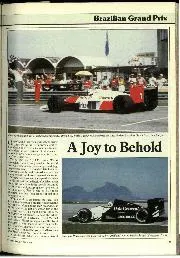 Formula One: 1987 Brazilian GP - Left