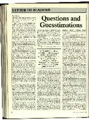 Letter to readers, May 1988 - Left