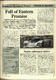 Under scrutiny: Japanese sports-car teams - Left