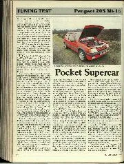 Tuning test: Peugeot 205 Mi-16 - Left