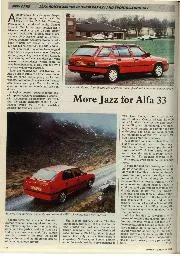 New cars -- Alfa Romeo 33 S 16v Cloverleaf 4x4 and Sport Wagon 16v - Left