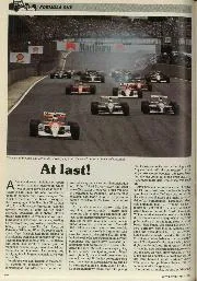 1991 Brazilian Grand Prix report: Senna wins home race at last - Left
