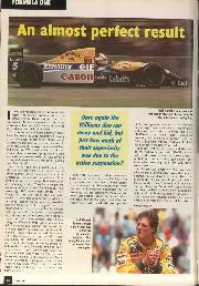 1992 Mexican Grand Prix: An almost perfect result - Left
