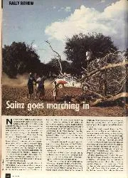 Sainz goes marching in - Left