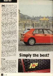 Simply the best? - Left