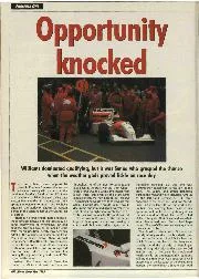 1993 European Grand Prix: Opportunity knocked for Senna - Left