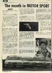 The month in Motor Sport - Left