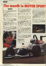 The month in MOTOR SPORT - Left