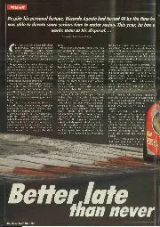 Better late than never - Left