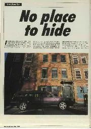 No place to hide - Left