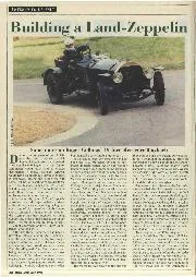 Building a Land-Zeppelin - Left