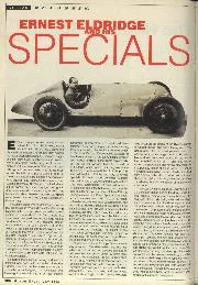 Ernest Eldridge and his Specials - Left