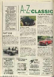 A-Z of Classic Sporting Cars 1950-1975 - Left