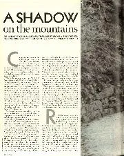 A shadow on the mountains - Left