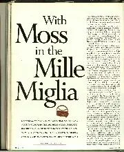 With Moss in the Mille Miglia - Motor Sport's 1955 report republished - Left