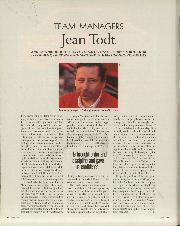 Team Managers - Jean Todt - Left